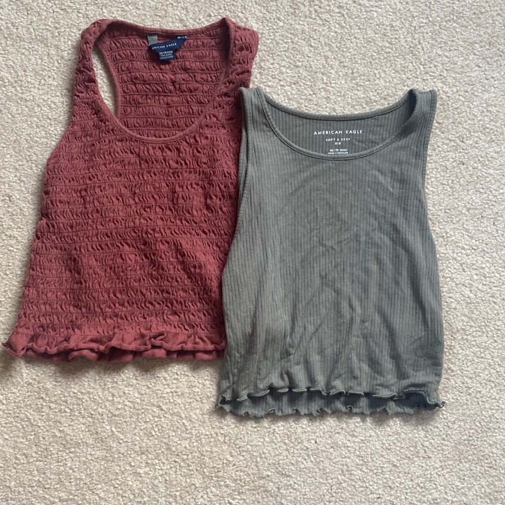 Youth/petite American Eagle crop tops